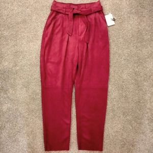 NWT Sz 2 Free People Moleskin Tapered Pants